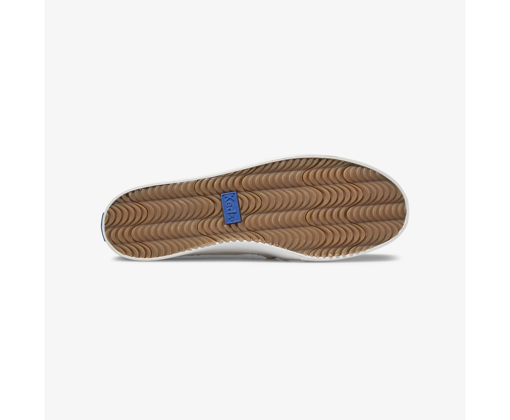 Keds Mules Damen Weiß - Oh Joy! Double Decker Leder - MWR-530297